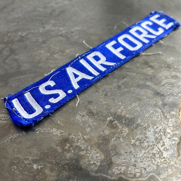 U.S. AIR FORCE blue tape patch, vintage - Picture 4 of 11